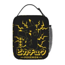 Kawaii Pokemon Pikachu Printed Lunch Bag Kawaii Pokemon Pikachu Printed Lunch Bag
