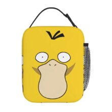 Kawaii Pokemon Psyduck Anime Insulated Lunch Bag Kawaii Pokemon Psyduck Anime Insulated Lunch Bag