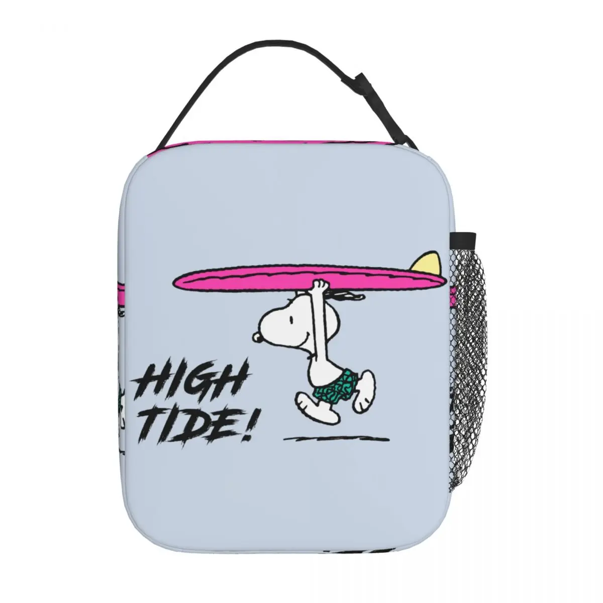 Kawaii Cartoon Snooy High Tide Insulated Lunch Bag