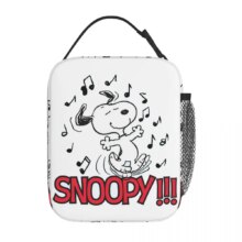 Kawaii Cartoon Snoopy! The Musical Insulated Lunch Bag Kawaii Cartoon Snoopy! The Musical Insulated Lunch Bag
