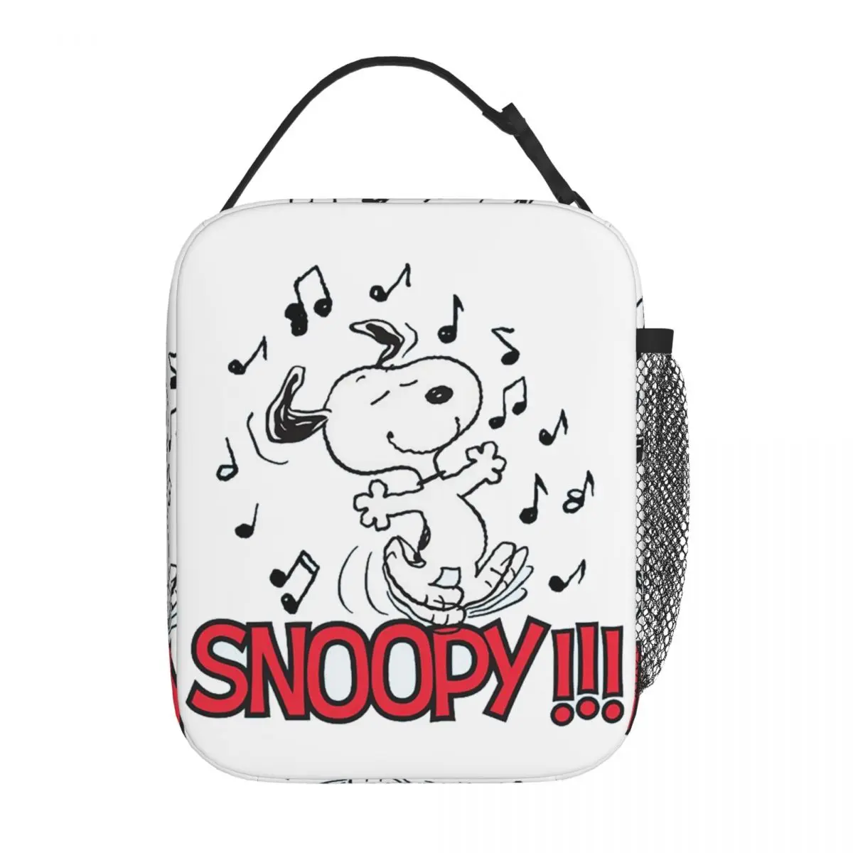 Kawaii Cartoon Snoopy! The Musical Insulated Lunch Bag
