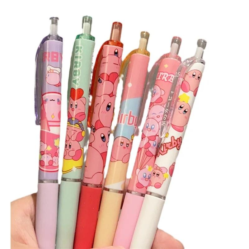6Pcs Kirby Kawaii Gel Pen
