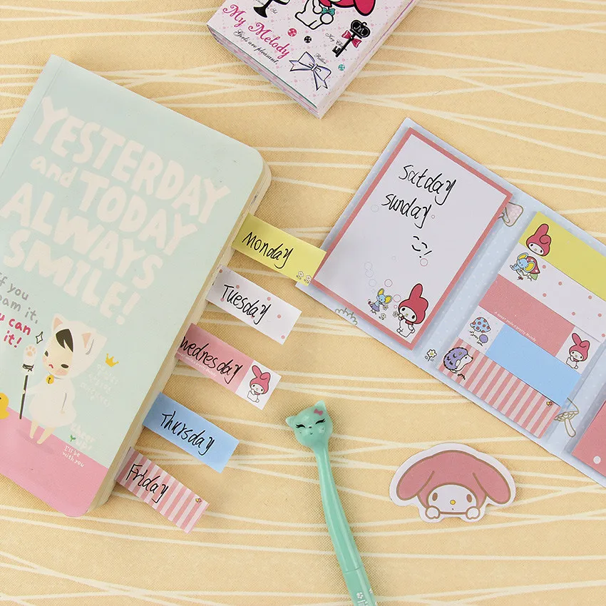 Kawaii Totoro Melody Memo Sticky Notes