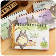 Kawaii Totoro Cartoon Weekly Spiral Notebook Kawaii Totoro Cartoon Weekly Spiral Notebook