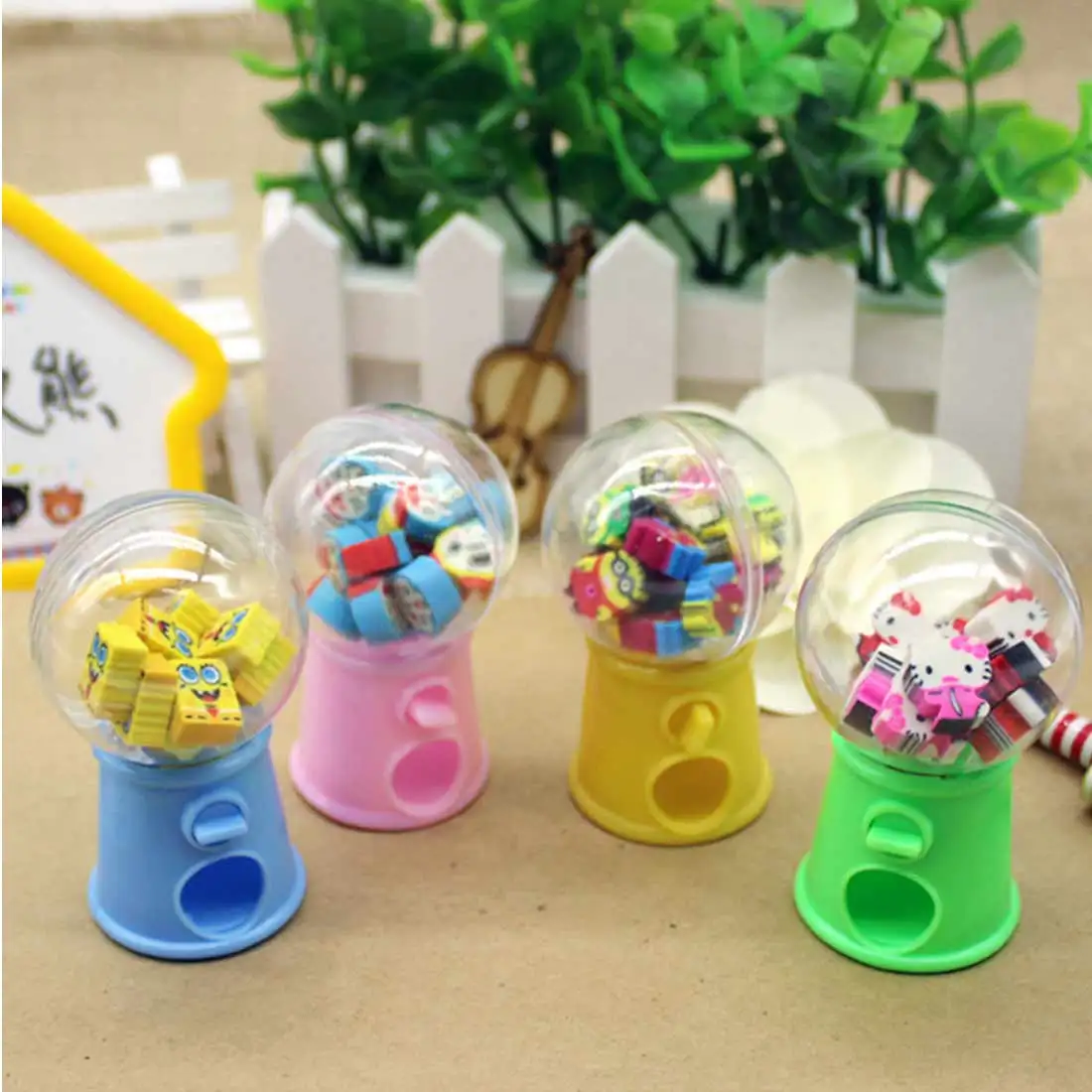 Fruit Animal Shaped Candy Mini Rubber Kawaii Eraser