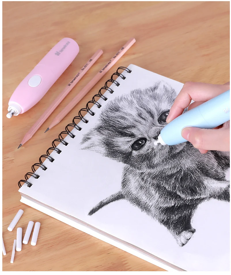 Kawaii Sketch Mechanical Electric Rubber Pencil Eraser Kawaii Sketch Mechanical Electric Rubber Pencil Eraser