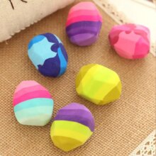 Kawaii Colorful Stone Irregular Shape Eraser Kawaii Colorful Stone Irregular Shape Eraser