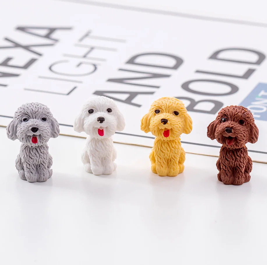 Little Pet Dog Pattern Stationary Pencil Eraser
