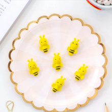 4 Pack Little Bees Pencil Erasers Stationery Items 4 Pack Little Bees Pencil Erasers Stationery Items