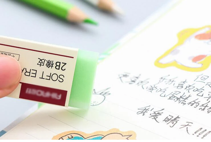 36 Pcs - Colorful 2B Soft Rubber Pencil Erasers 36 Pcs - Colorful 2B Soft Rubber Pencil Erasers