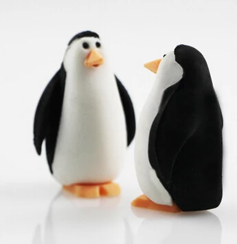 Animal Penguin Pattern Stationery Pencil Eraser