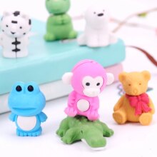 Kawaii Animal Stationery Drawing Pencil Erasers Kawaii Animal Stationery Drawing Pencil Erasers