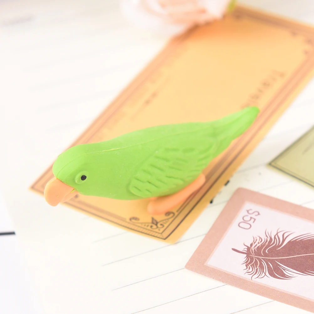 Parrot Modelling Students Stationery Eraser