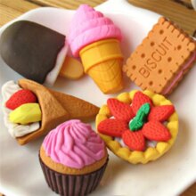 Cake Random Shaped Novelty Creative Eraser Cake Random Shaped Novelty Creative Eraser
