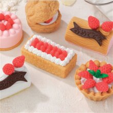 Cake Random Shaped Novelty Creative Eraser Cake Random Shaped Novelty Creative Eraser