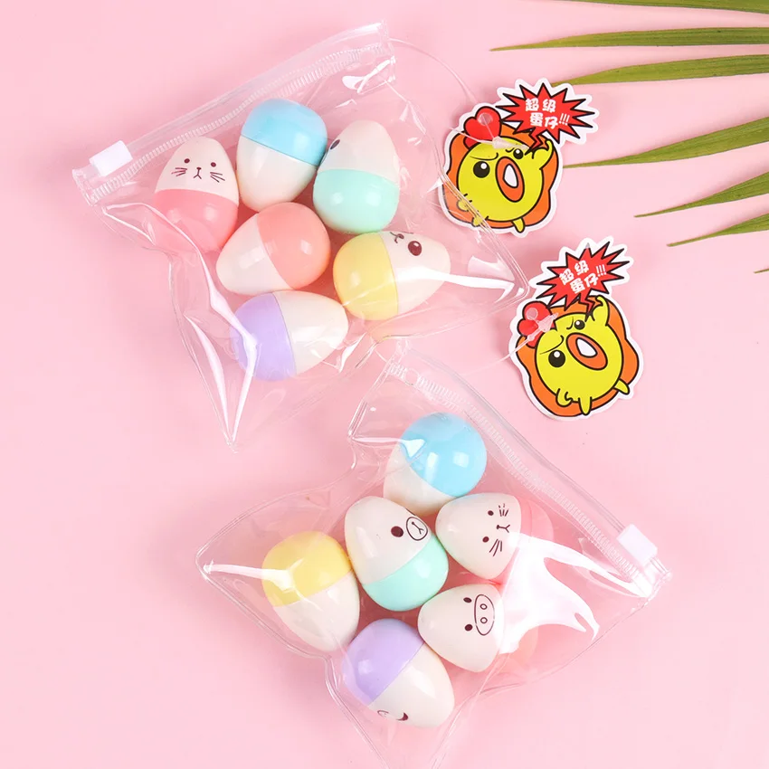Kawaii Egg Shape Stationery Highlighter Pen