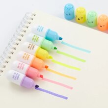 Kawaii Capsule Vitamin Pill Model Stationery Highlighter Pen Kawaii Capsule Vitamin Pill Model Stationery Highlighter Pen