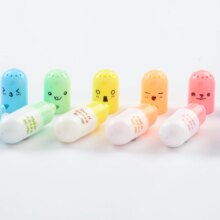 Kawaii Capsule Vitamin Pill Model Stationery Highlighter Pen Kawaii Capsule Vitamin Pill Model Stationery Highlighter Pen