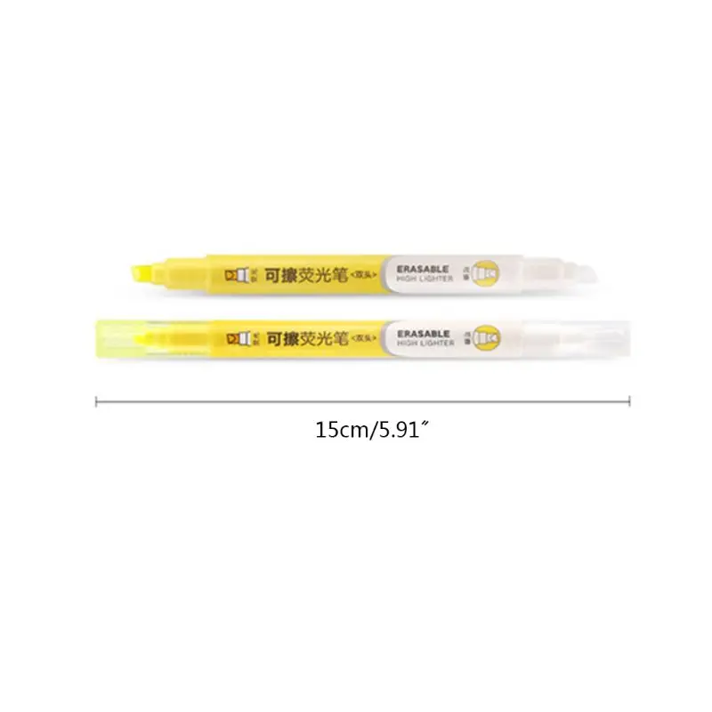 Kawaii Double Head Erasable Pastel Liquid Chalk Fluorescent Highlighter Pen Marker