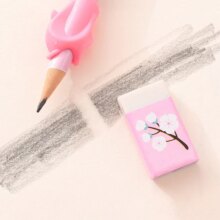 6Pcs/Set Kawaii Stationery Set Pencils With Eraser Ruler Sharpener 6Pcs/Set Kawaii Stationery Set Pencils With Eraser Ruler Sharpener