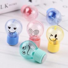 Anime Bulb Style Plastic Stationery Pencil Sharpener For Kids Anime Bulb Style Plastic Stationery Pencil Sharpener For Kids