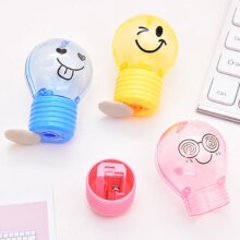 Anime Bulb Style Plastic Stationery Pencil Sharpener For Kids Anime Bulb Style Plastic Stationery Pencil Sharpener For Kids