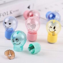 Anime Bulb Style Plastic Stationery Pencil Sharpener For Kids Anime Bulb Style Plastic Stationery Pencil Sharpener For Kids