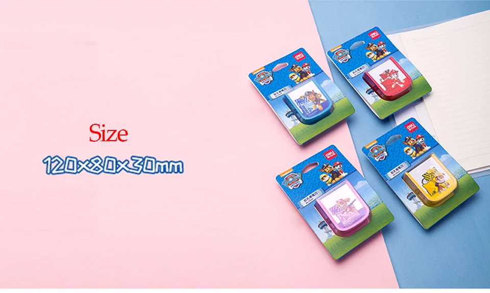 Cartoon Puppy Paw Patrol Theme Double Holes Pencil Sharpener