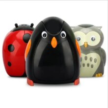 Kawaii Owl Penguin Ladybug Shape Automatic Electric Stationery Pencil Sharpener Kawaii Owl Penguin Ladybug Shape Automatic Electric Stationery Pencil Sharpener