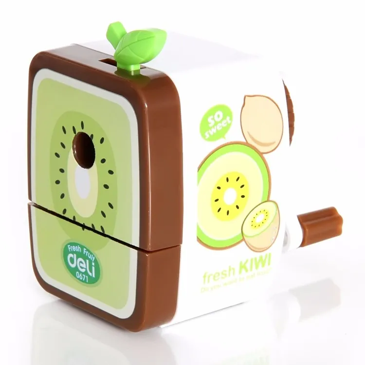 Kawaii Fruit Cartoon Stationery Hand Pencil Sharpener
