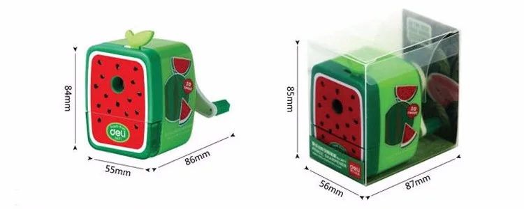 Kawaii Fruit Cartoon Stationery Hand Pencil Sharpener
