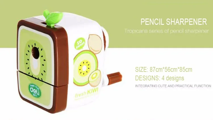 Kawaii Fruit Cartoon Stationery Hand Pencil Sharpener