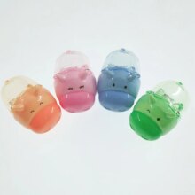 Kawaii Pig Cartoon Candy Colors Dual Hole Pencil Sharpener Kawaii Pig Cartoon Candy Colors Dual Hole Pencil Sharpener