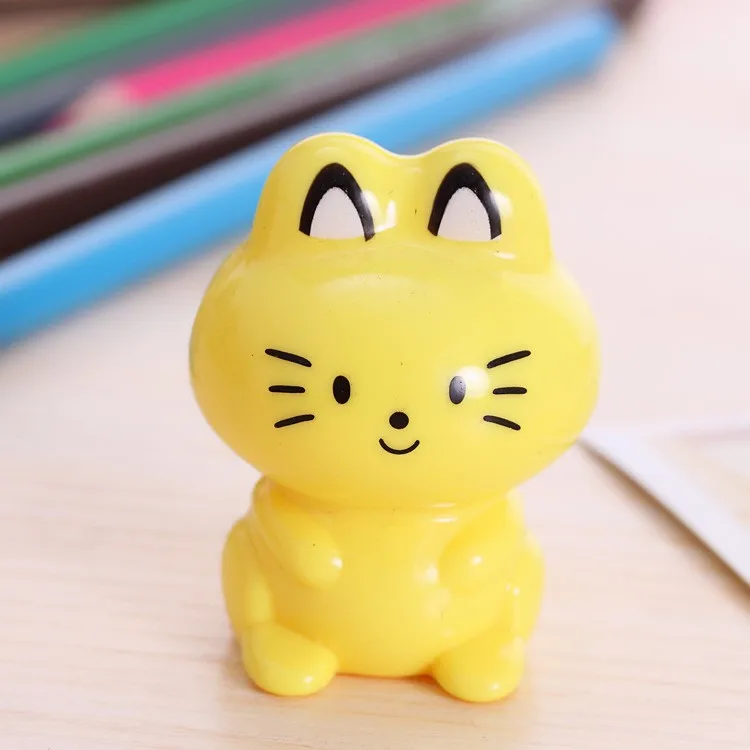 Kawaii Cat Plastic Pencil Sharpener For Kids