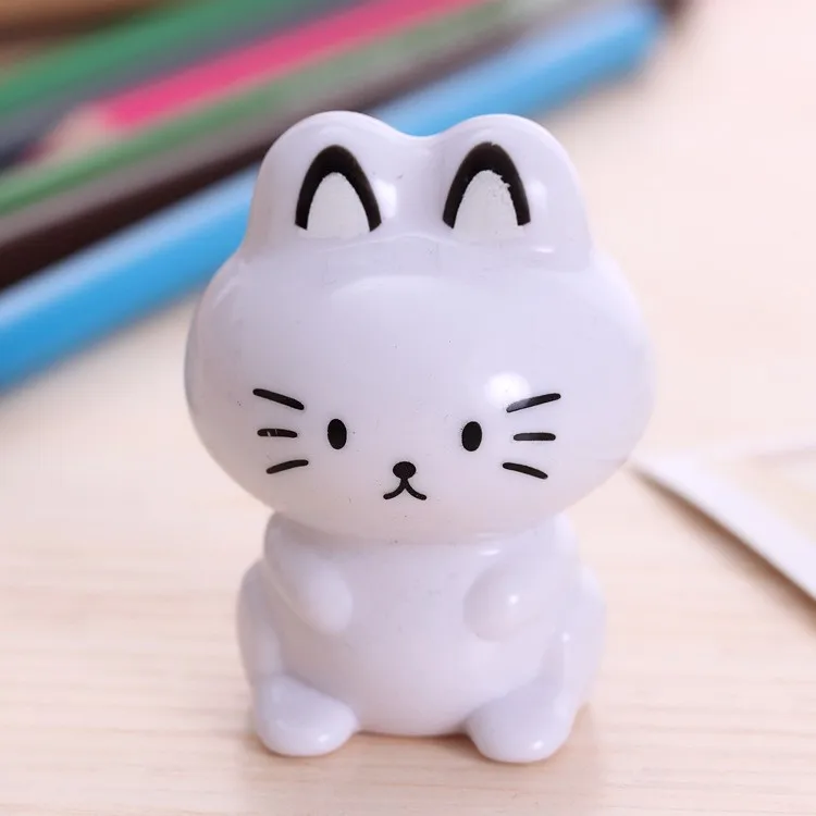 Kawaii Cat Plastic Pencil Sharpener For Kids