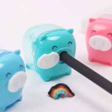 Kawaii Little Pig Candy Color Pencil Sharpener For Student Kawaii Little Pig Candy Color Pencil Sharpener For Student
