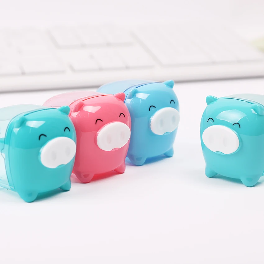 Kawaii Little Pig Candy Color Pencil Sharpener For Student