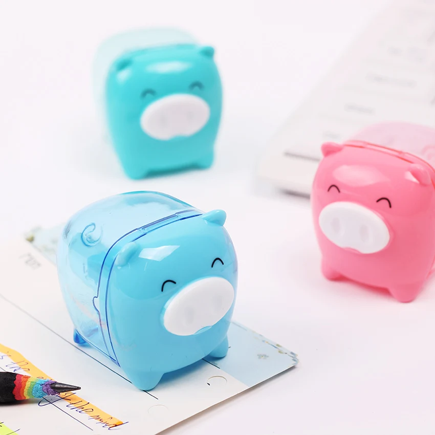 Kawaii Little Pig Candy Color Pencil Sharpener For Student