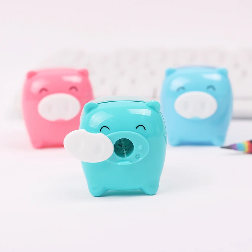 Kawaii Little Pig Candy Color Pencil Sharpener For Student