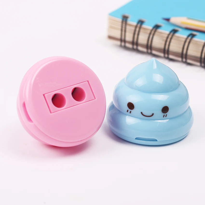 Kawaii Double Orifice Pencil Sharpener For School Stationery Supplies