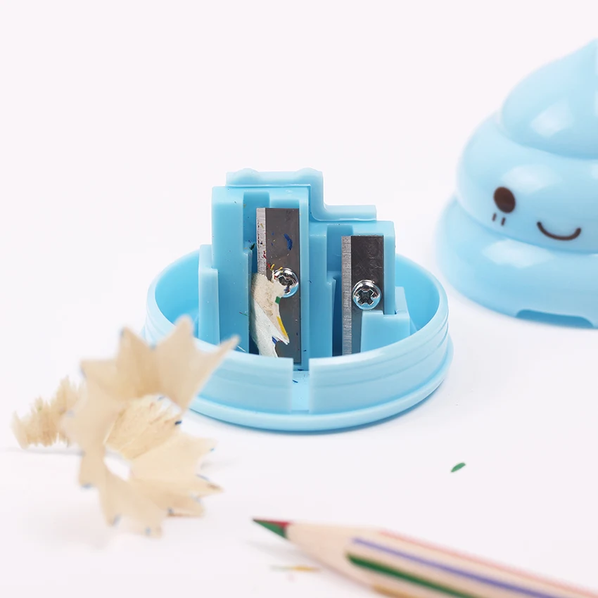 Kawaii Double Orifice Pencil Sharpener For School Stationery Supplies