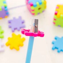 Kawaii Plastic Magic Cube Color Pencil Sharpeners For Child Kawaii Plastic Magic Cube Color Pencil Sharpeners For Child