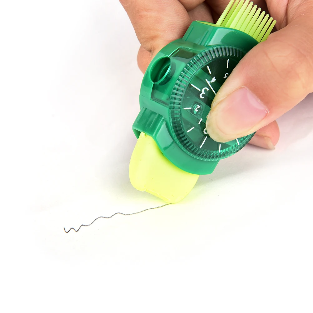 Kawaii Wristwatch Pencil Sharpener With Eraser And Brush For School Student