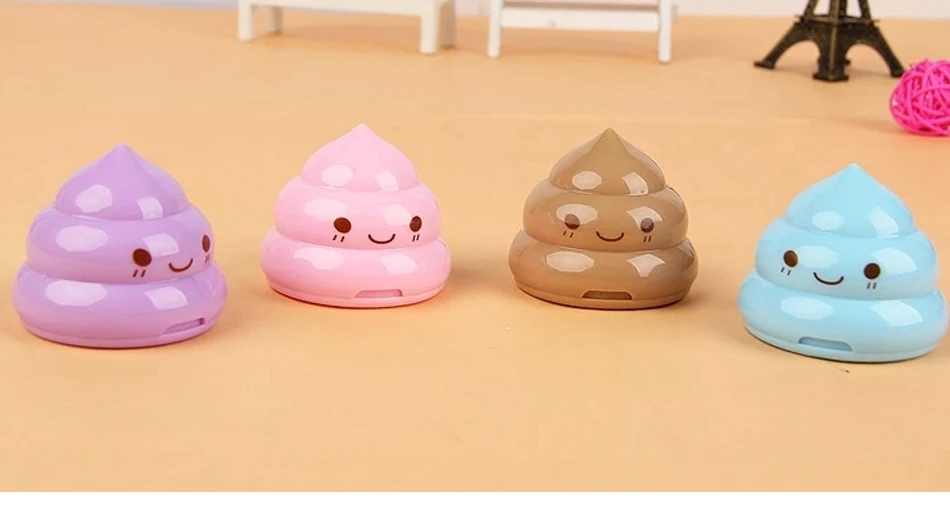 Kawaii Apontador Pencil Double Orifice Pole Piece Sharpener