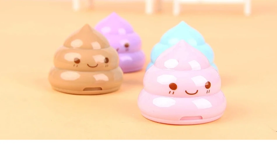 Kawaii Apontador Pencil Double Orifice Pole Piece Sharpener