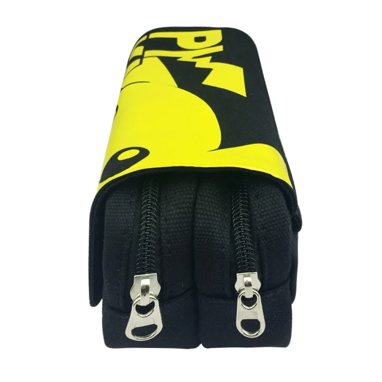 Cartoon Pokemon Pikachu Zipper Pen Bag Cartoon Pokemon Pikachu Zipper Pen Bag
