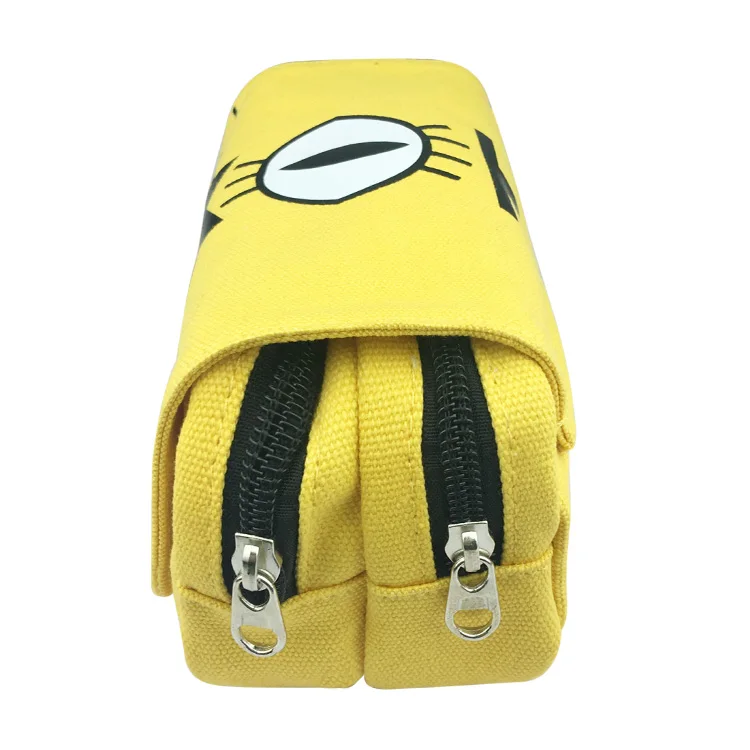 Cartoon Pokemon Pikachu Zipper Pen Bag Cartoon Pokemon Pikachu Zipper Pen Bag