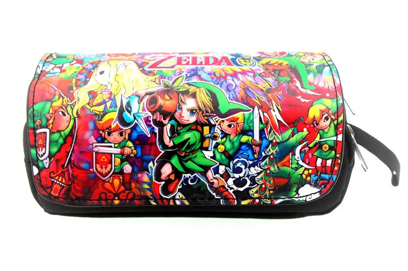 Cartoon Pokemon Pikachu Zipper Pen Bag Cartoon Pokemon Pikachu Zipper Pen Bag