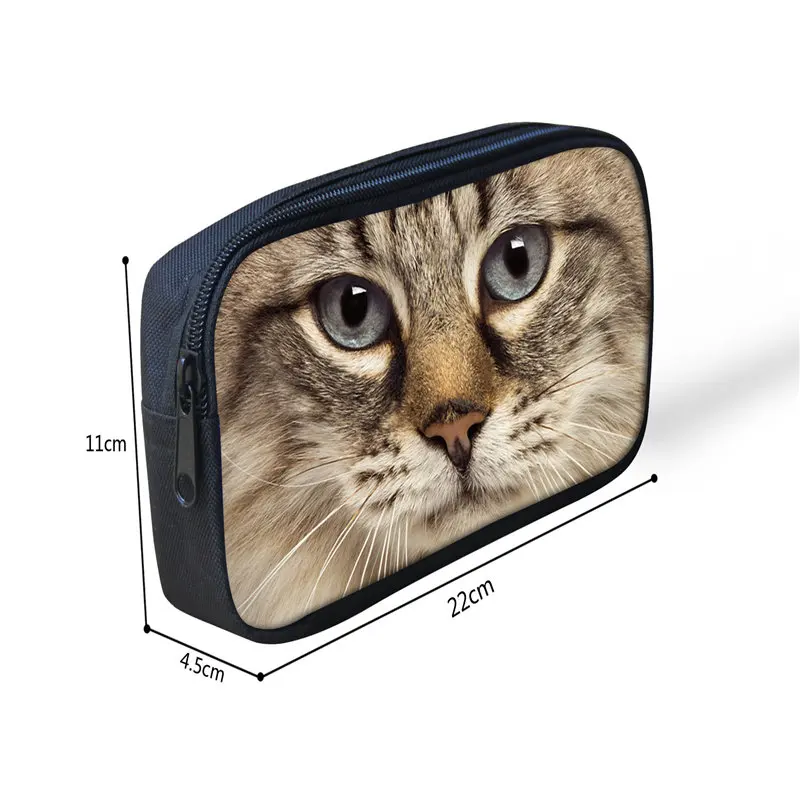 Anime Pokemon Pikachu Pattern Zipper Pencil Bag