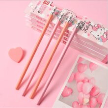 Hello Kitty Cartoon Style Wooden Pencils Hello Kitty Cartoon Style Wooden Pencils